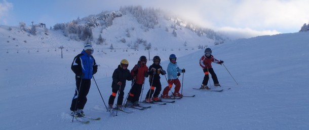 Course de ski alpin Foyer Culturel